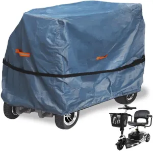 Scooter Cover Waterproof Outdoor - Heavy Duty Electric Scooter Rain Cover, All-weather Outdoor Protection Mobility Scooter Cover or Wheelchair Cover for Storage, 57'' x 27'' x 39''