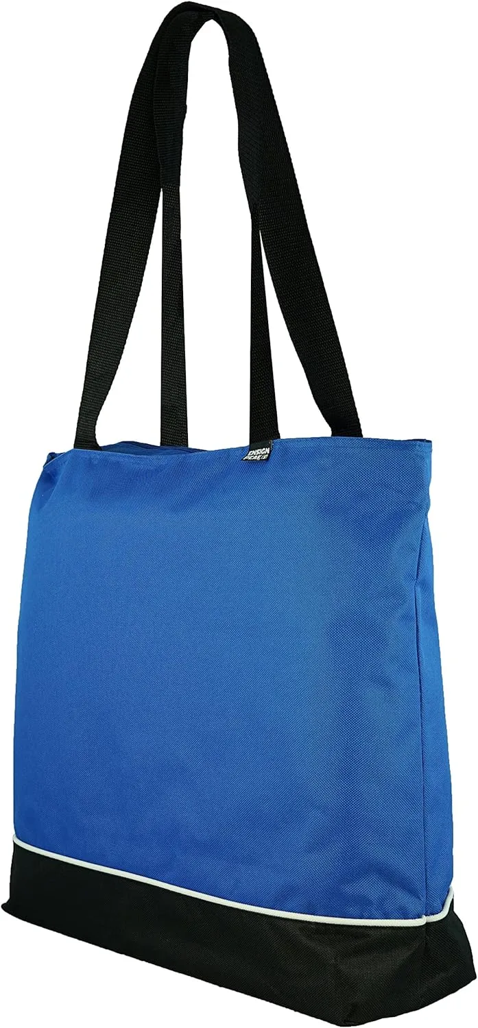 Shoulder Tote Bag with Zipper