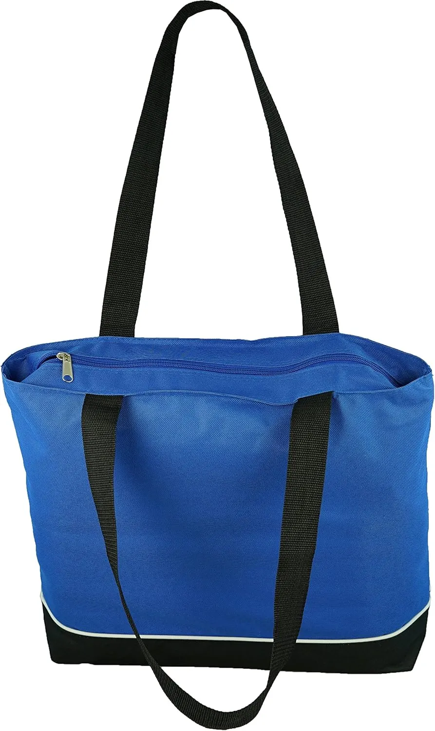 Shoulder Tote Bag with Zipper