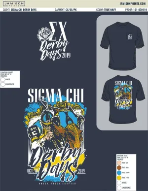 Sigma Chi Derby Days T-Shirt