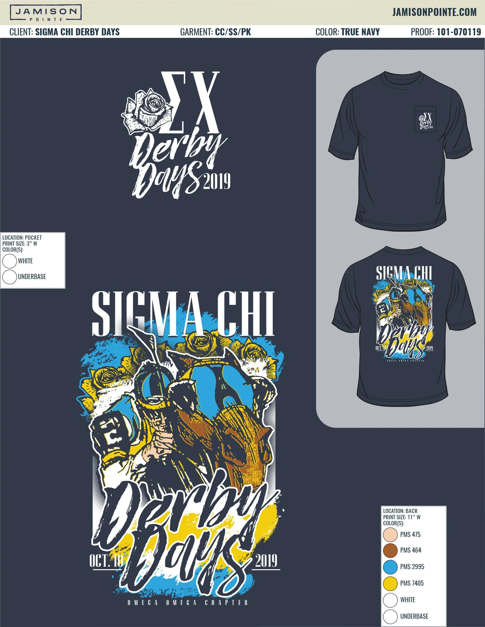 Sigma Chi Derby Days T-Shirt