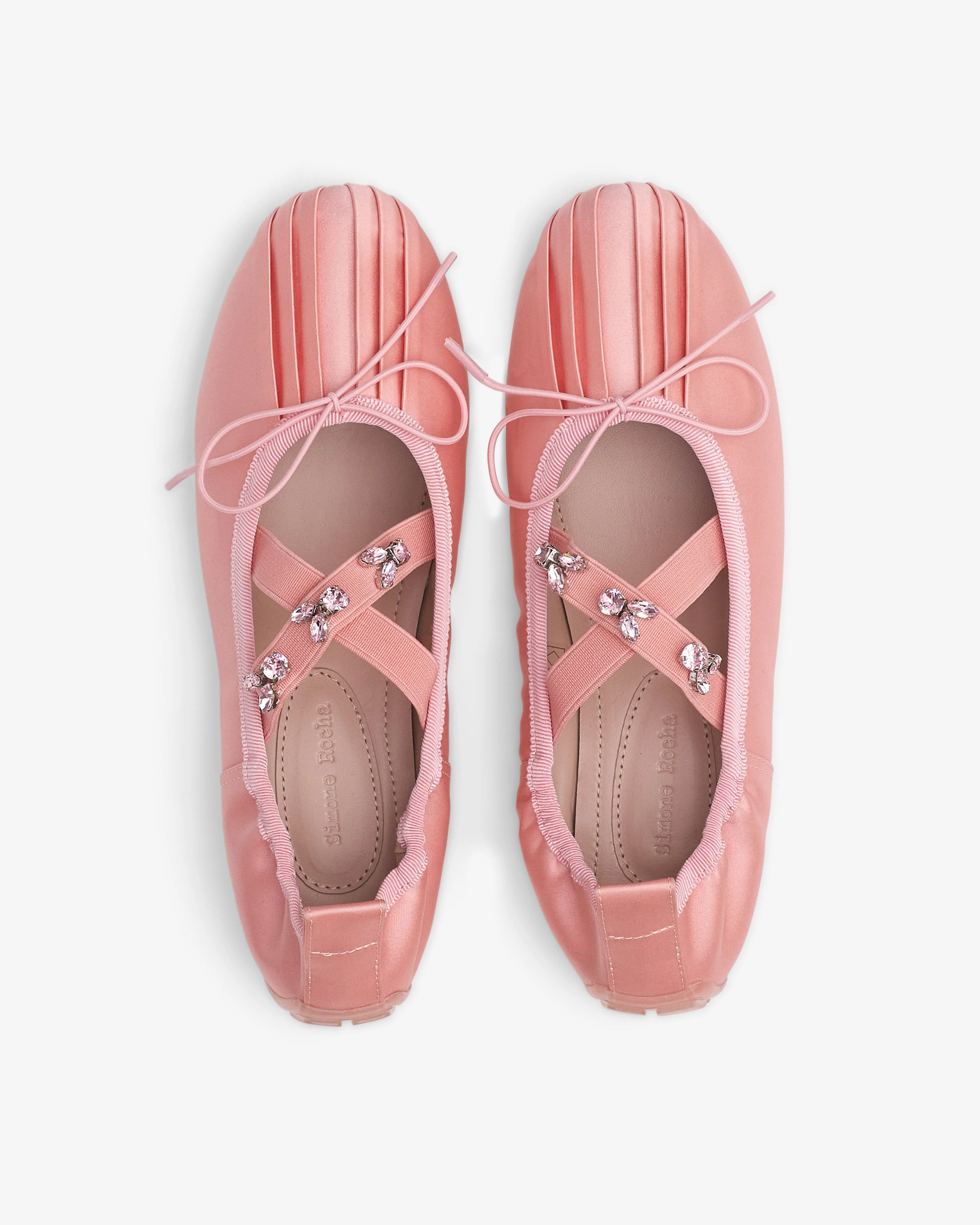 Simone Rocha - Women's Embellished Ballerina Grip - (Pink)