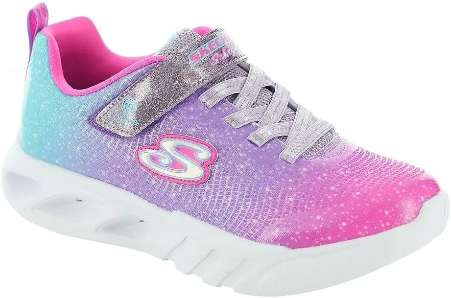 Skechers Girl's Flicker Flash-Ombre Dreamer Sneaker