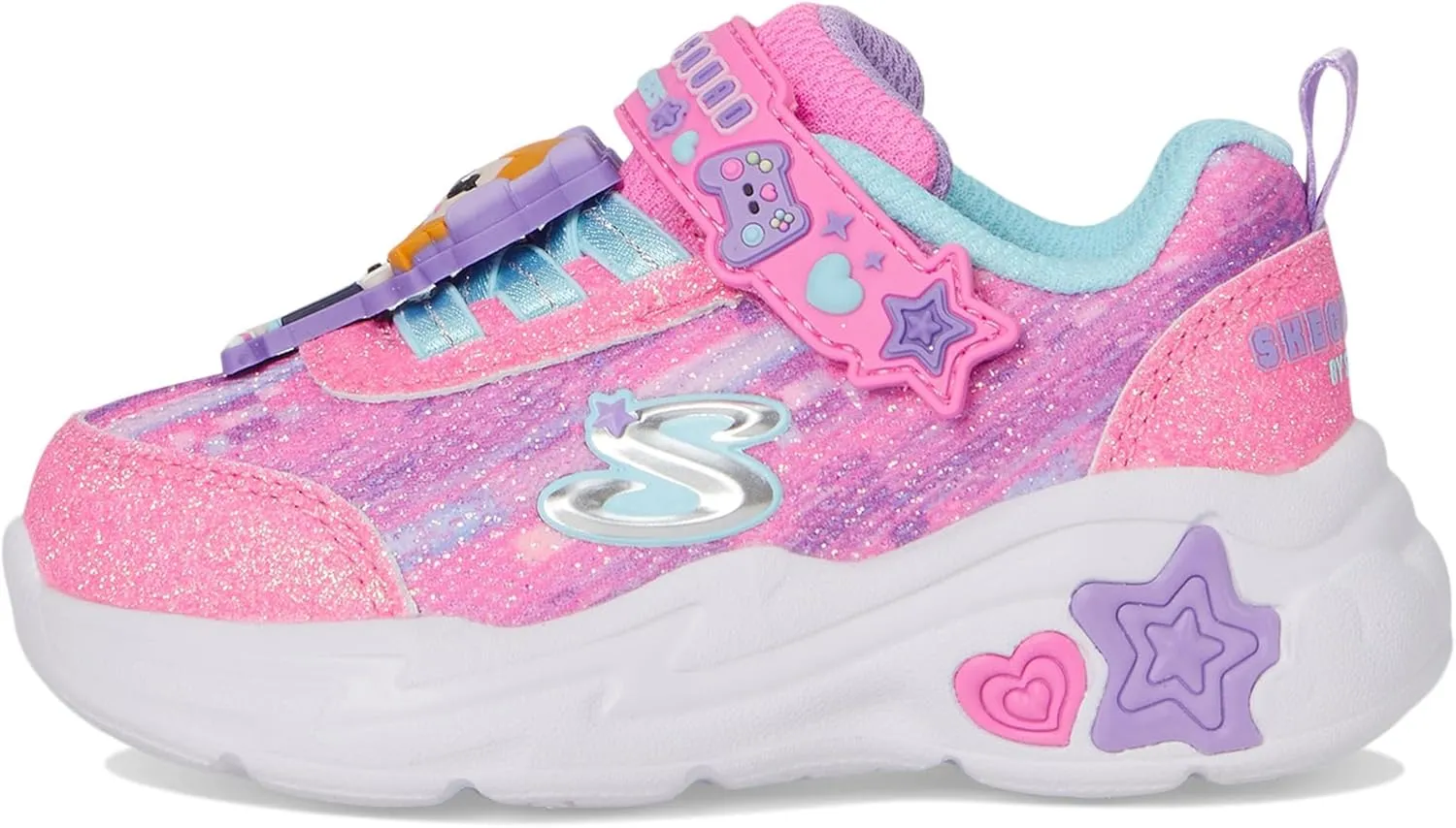 Skechers Girl's Snuggle Sneaks-Skech Squad Sneaker