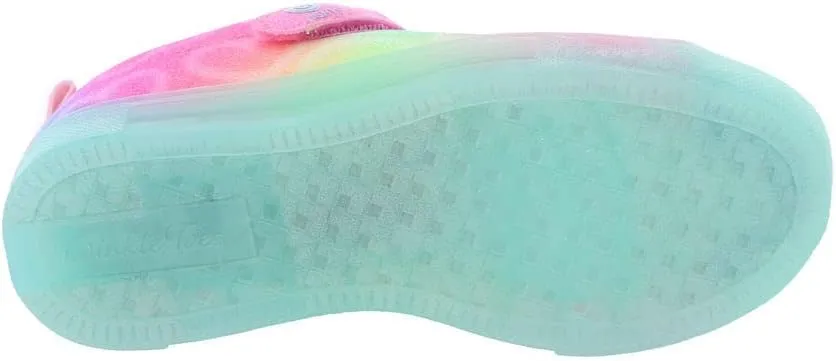Skechers Girl's Toes Twinkle Sparks Ice-Dreamsic Sneaker