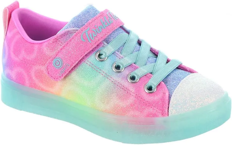 Skechers Girl's Toes Twinkle Sparks Ice-Dreamsic Sneaker