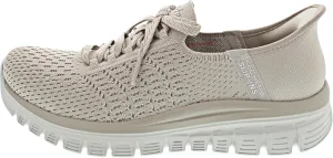 Skechers Modern Comfort Women's Women's Graceful-First Blush Hands Free Slip-Ins Sneaker, Taupe, 7