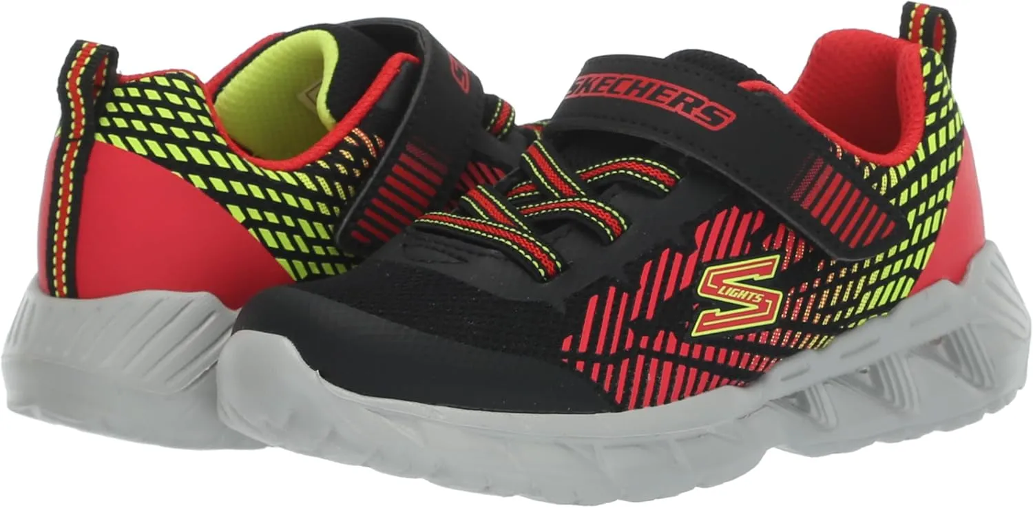 Skechers Unisex-Child Magna-Lights-Grux Sneaker