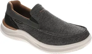 Skechers USA Men's Men's Hasting-Marco Sneaker, Grey/Black, 10.5