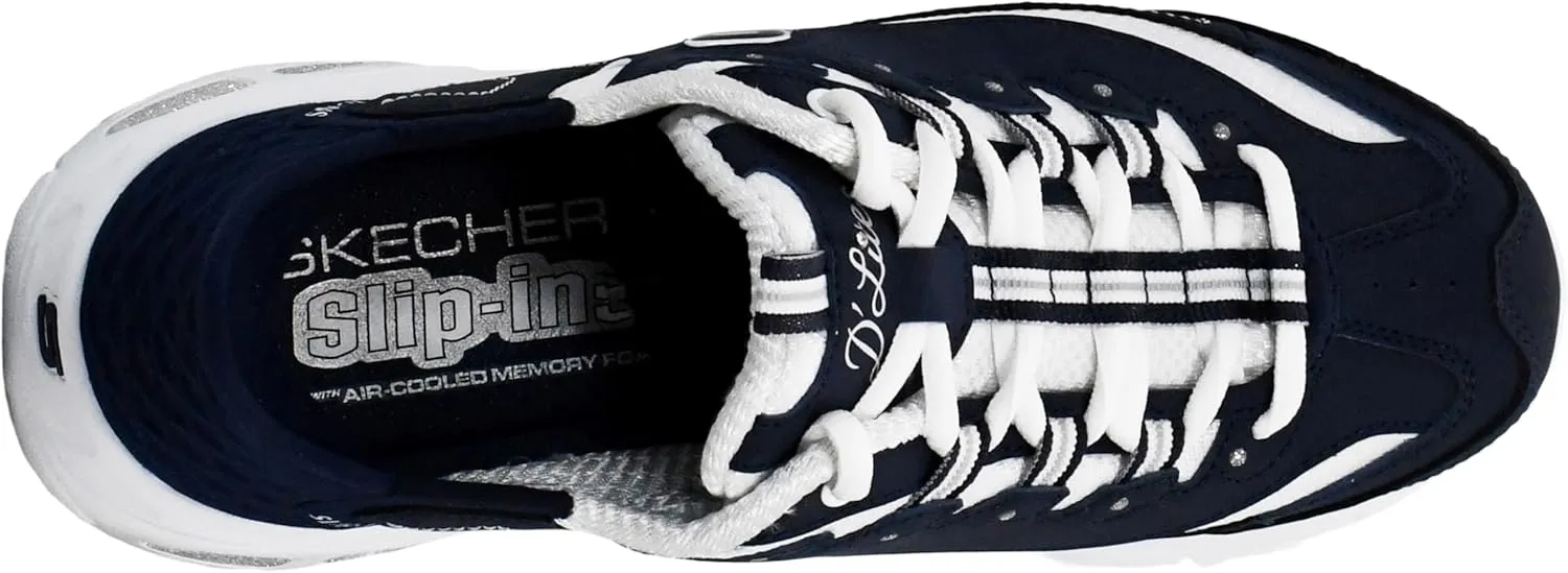 Skechers Women's D'Lites New Scene Hands Free Slip-Ins Sneaker