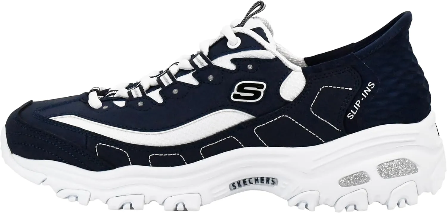 Skechers Women's D'Lites New Scene Hands Free Slip-Ins Sneaker