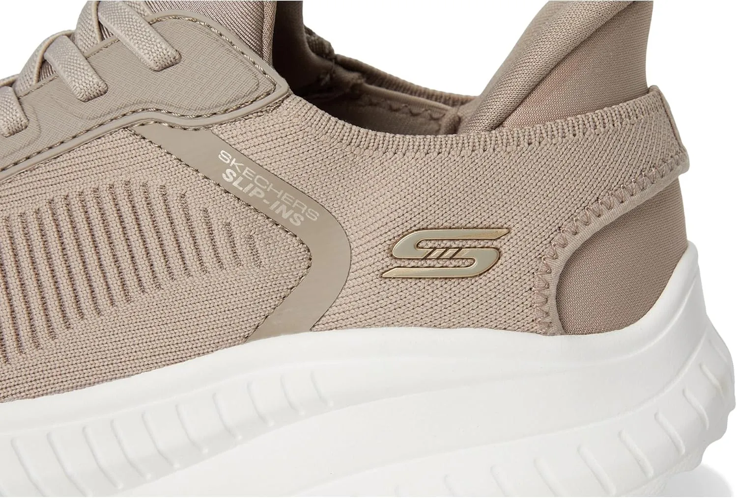 Skechers Women's Hands Free Slip-ins Bobs Squad Chaos-Current Muse Sneaker