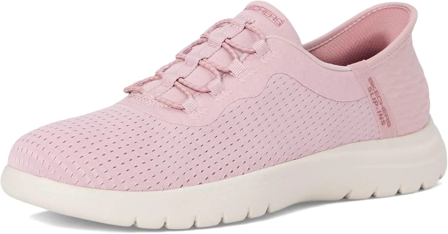 Skechers Women's On-The-go Flex-Clever Hands Free Slip-ins Oxford Flat