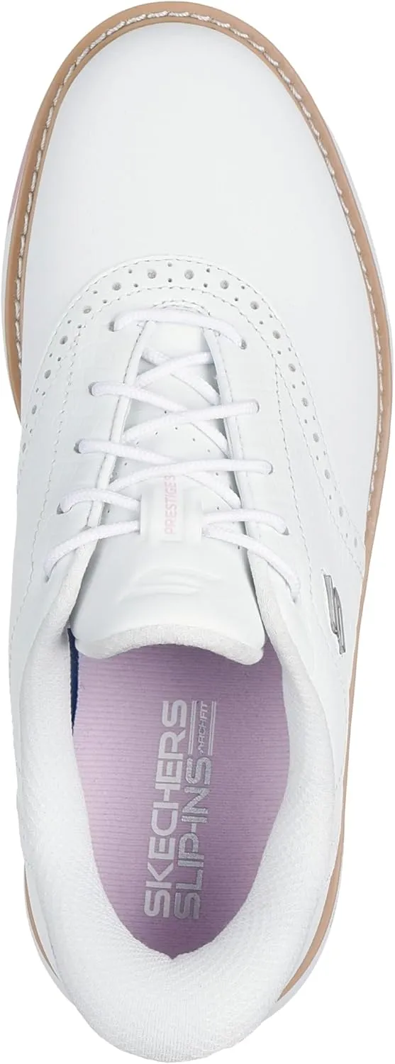 Skechers Women's Prestige Spikeless Slip-in Arch Fit Golf Shoe Sneaker