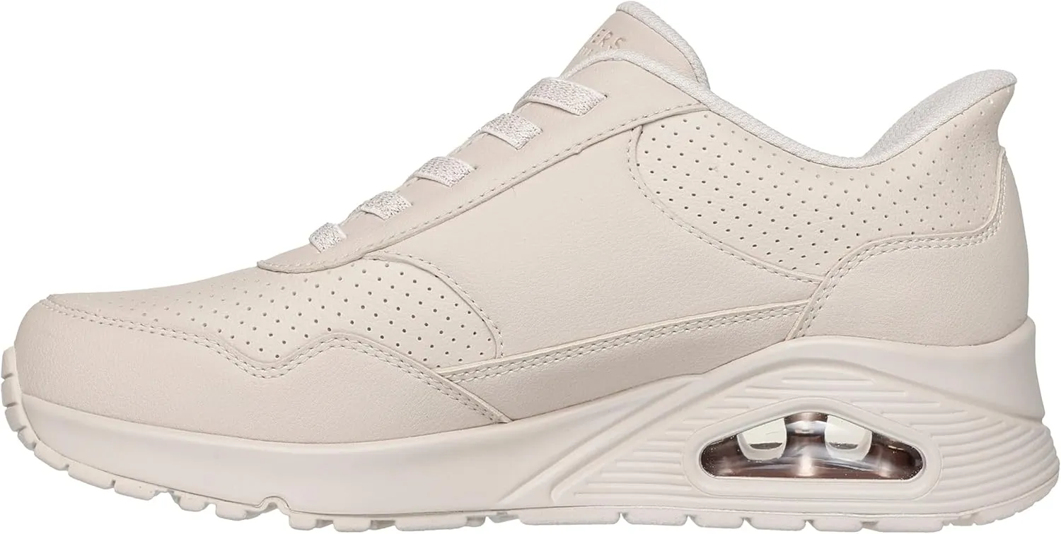 Skechers Women's Uno-Banksia Luxe Hands Free Slip-ins Sneaker