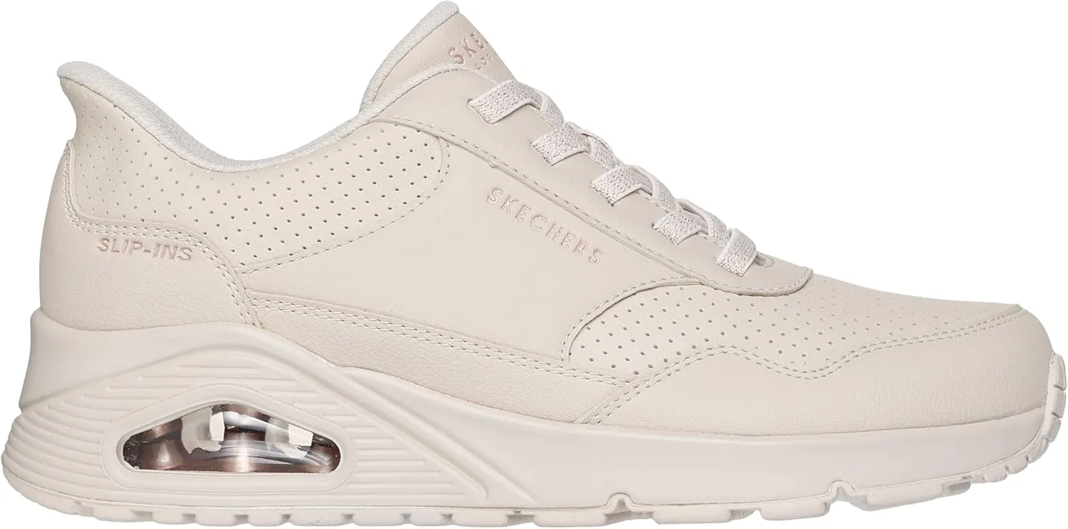 Skechers Women's Uno-Banksia Luxe Hands Free Slip-ins Sneaker