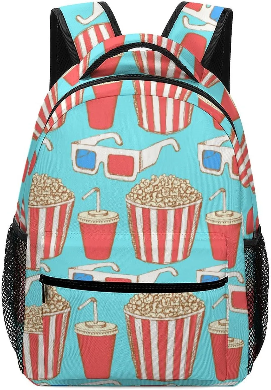 Sketch Cinema Set Travel Backpack Vintage Durable Lightweight Laptop Computer Bag for Men Women Adjustable BookBag 16.5 Inches