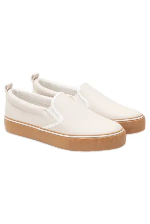 Slip-On Sneaker _ 150964 _ Beige