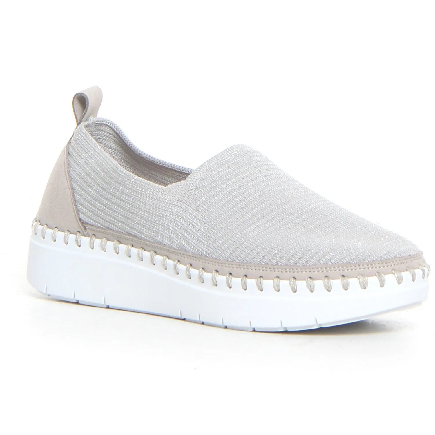 Sneaker slip on con platform
