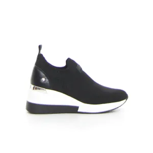 Sneaker slip on con zeppa -