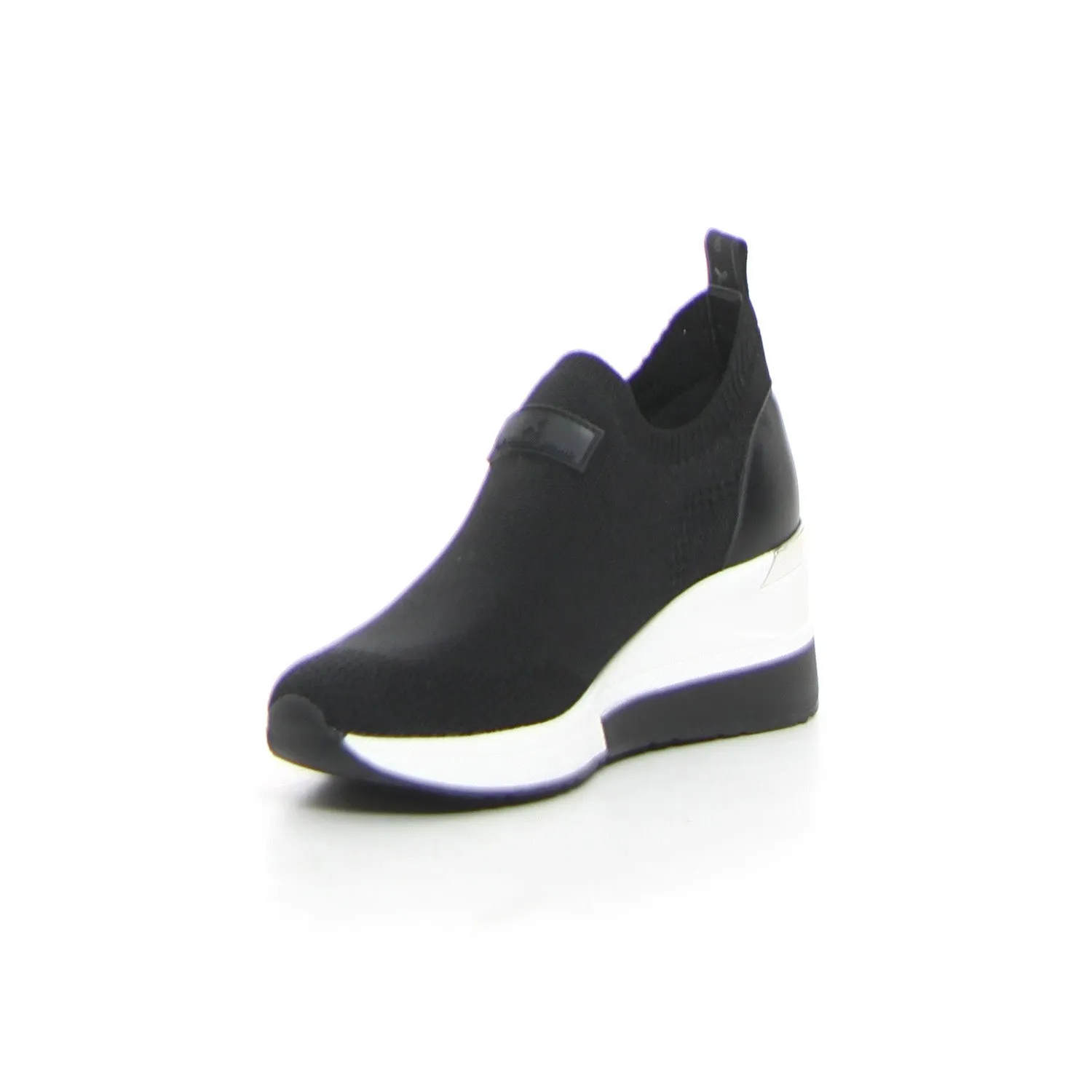 Sneaker slip on con zeppa -