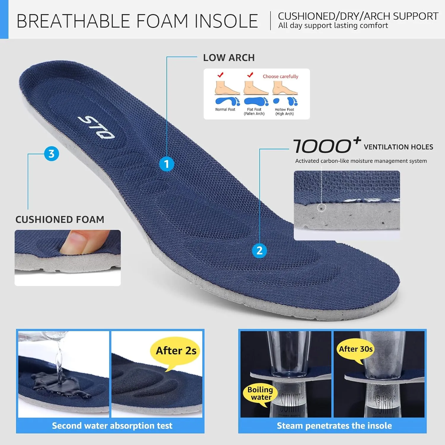 STQ Maternity Walking Shoes Womens Slip on Sneaker