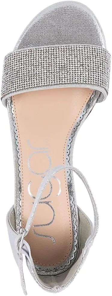 Sugar Women's Block Heel Sandals – Open Toe, Ankle Strap, Comfortable Dress Shoes for Weddings & Casual Wear