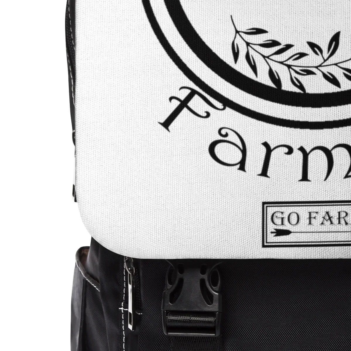 Support Local Farmers Unisex Casual Shoulder Backpack