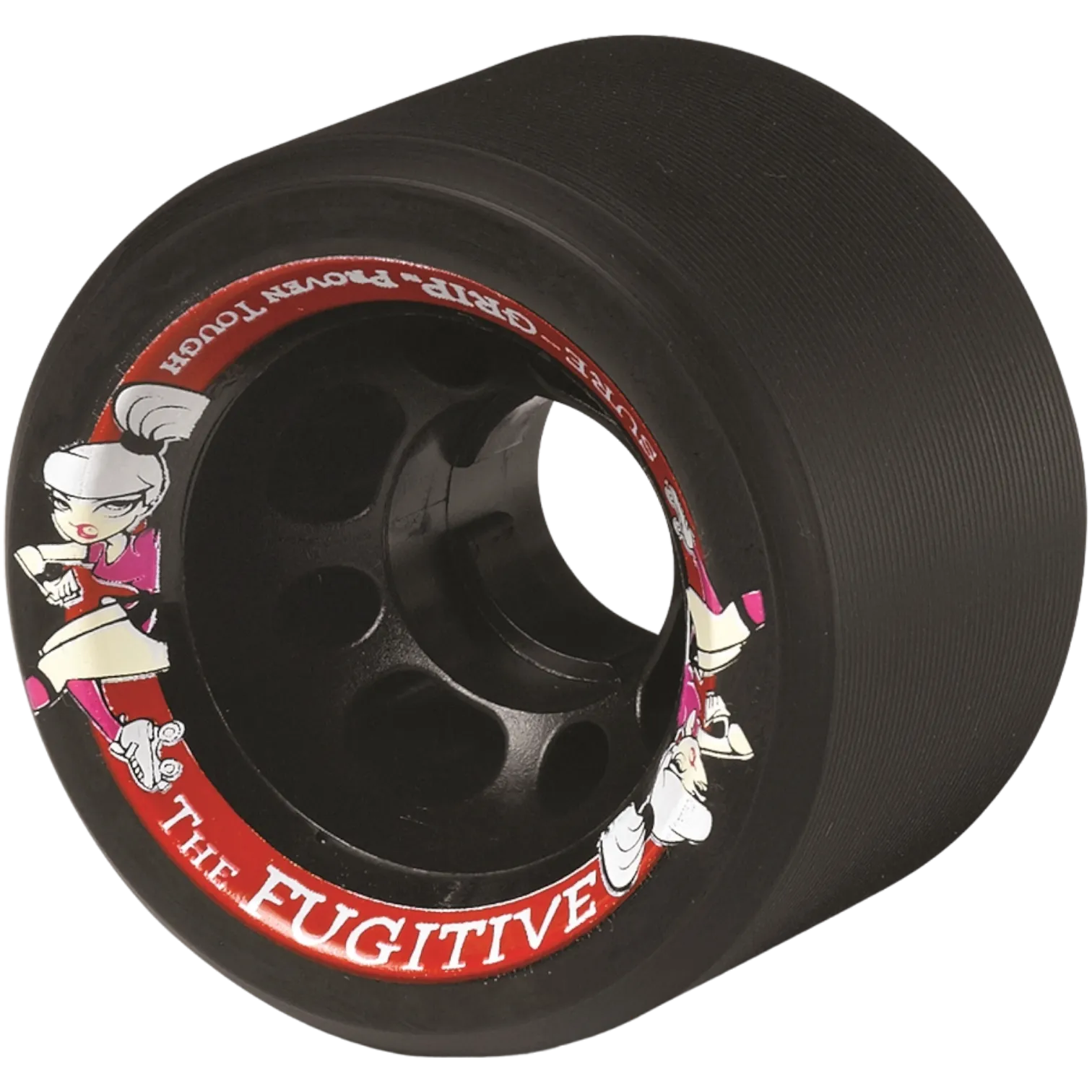 Sure Grip - Fugitive Black 92a Roller Derby Wheels ( 4 Pack )
