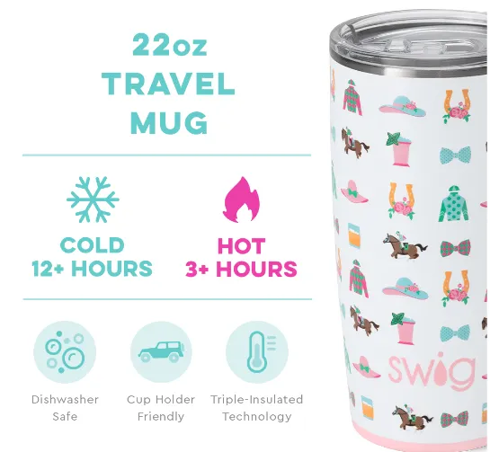 Swig Derby Day Travel Mug (22oz)