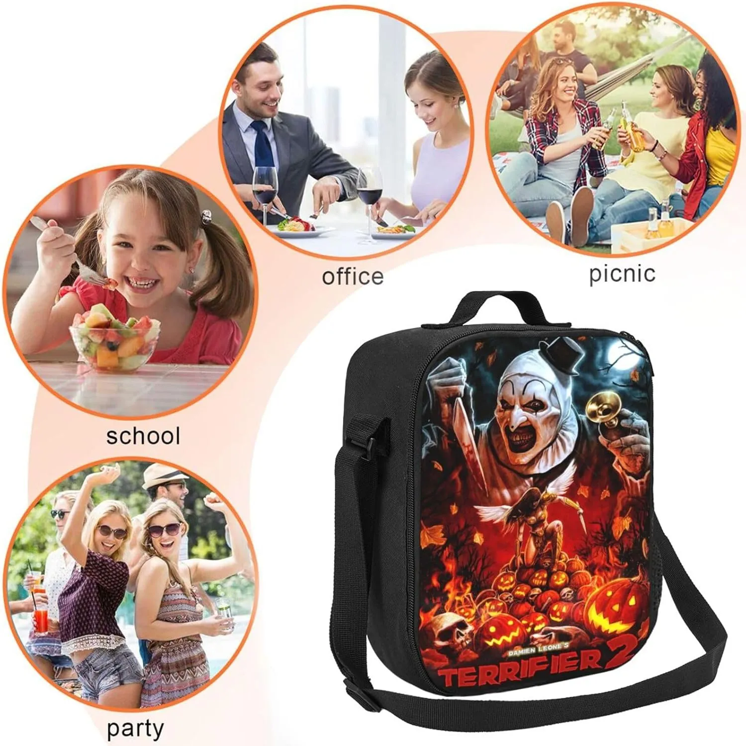 T-Errifier Shopping Bag, Suitable For Work, Picnics, And Daily Travel, Can Be Carried On One Shoulder