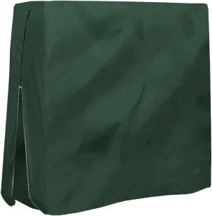 Table Tennis Table Cover 65x28x73in Green Pingpong Cover with Side Zipper Dustproof Rainproof Silver Coated Oxford Cloth Outdoor Pingpong Tennis Accessories