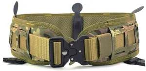 Tactical Waist Belt Set Slim Battle Belt & Inner Belt Laser Cut Girdle