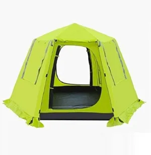 Tent for Camping Instant Cabin 3-4 People Automatic Tents Telescopic Aluminum Bar Camp Easy to Build Polyester Cloth Waterproof Strong Wind Home Camping Tent Outdoor camping adventure Winter fi