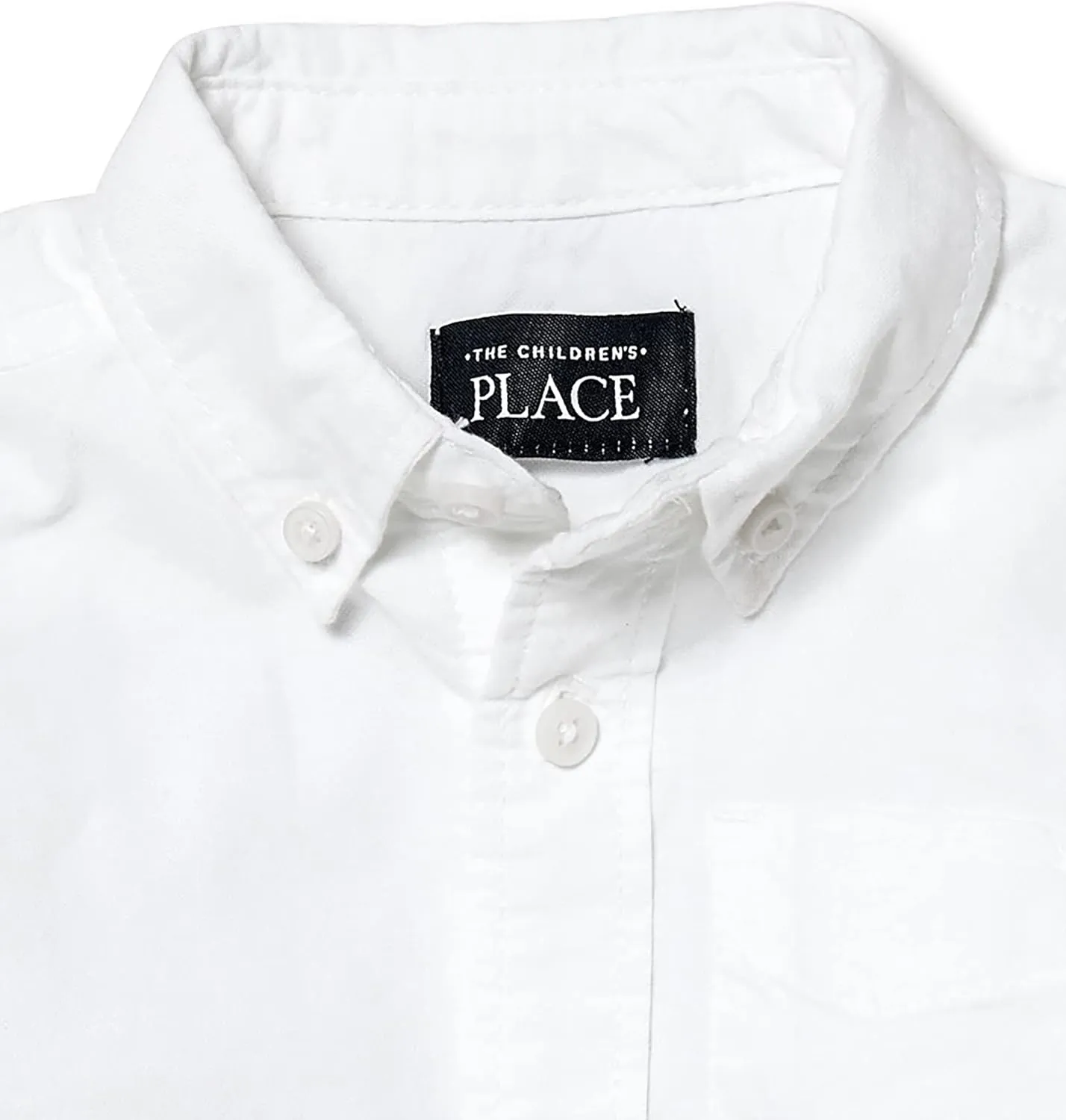The Children's Place Baby Toddler Boys Short Sleeve Oxford Button Down Shirt