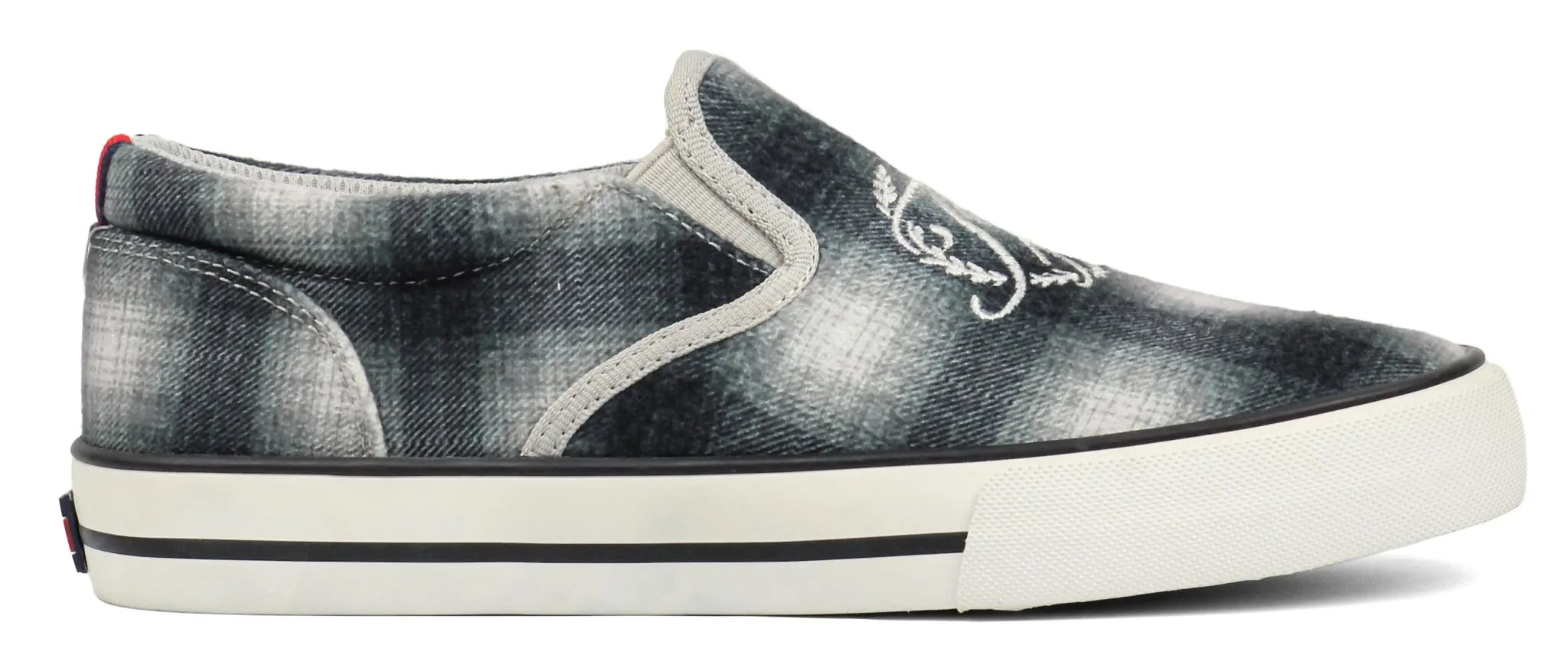 TOMMY HILFIGER  Women's Plaid Flannel Slip On