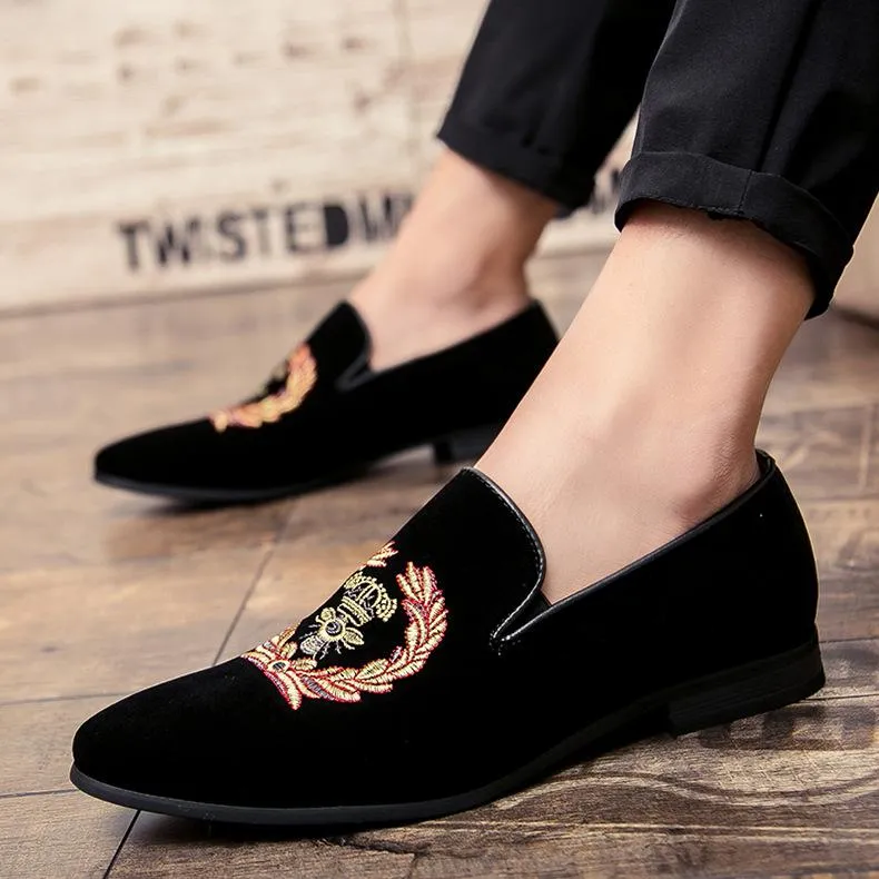 Top Fashion Plus Size Leather Shoes Men Dress Formal Wedding Leather Shoes