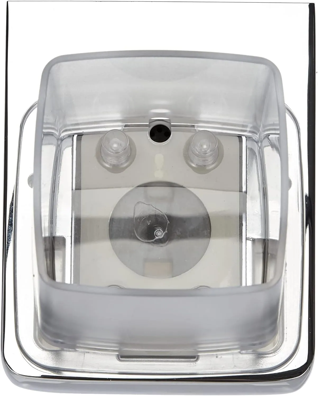 Trend Dispenser 155 ml Crystal Glass/Chrome Liquid Soap Dispenser-022100101, Metal, One Size