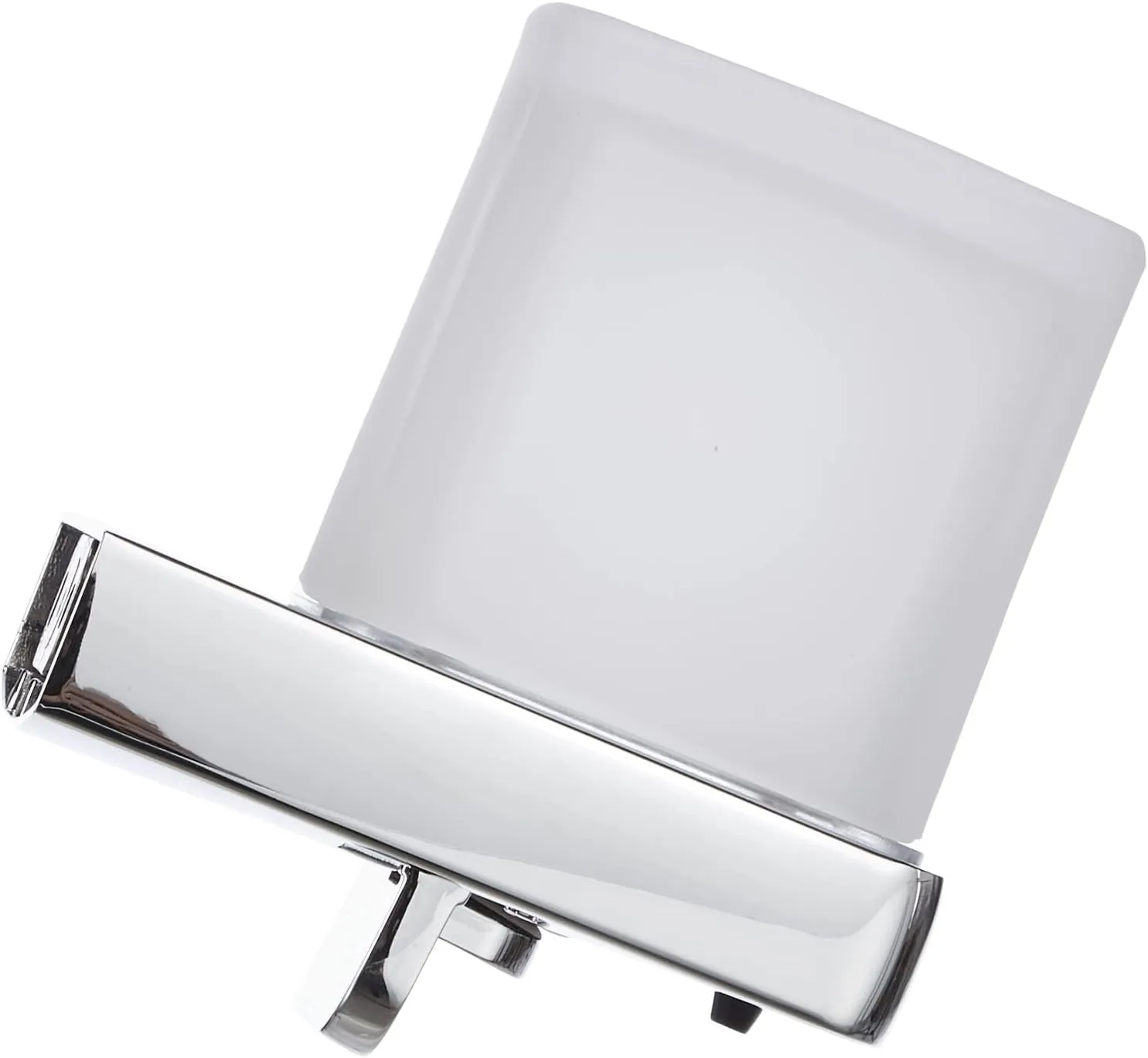 Trend Dispenser 155 ml Crystal Glass/Chrome Liquid Soap Dispenser-022100101, Metal, One Size