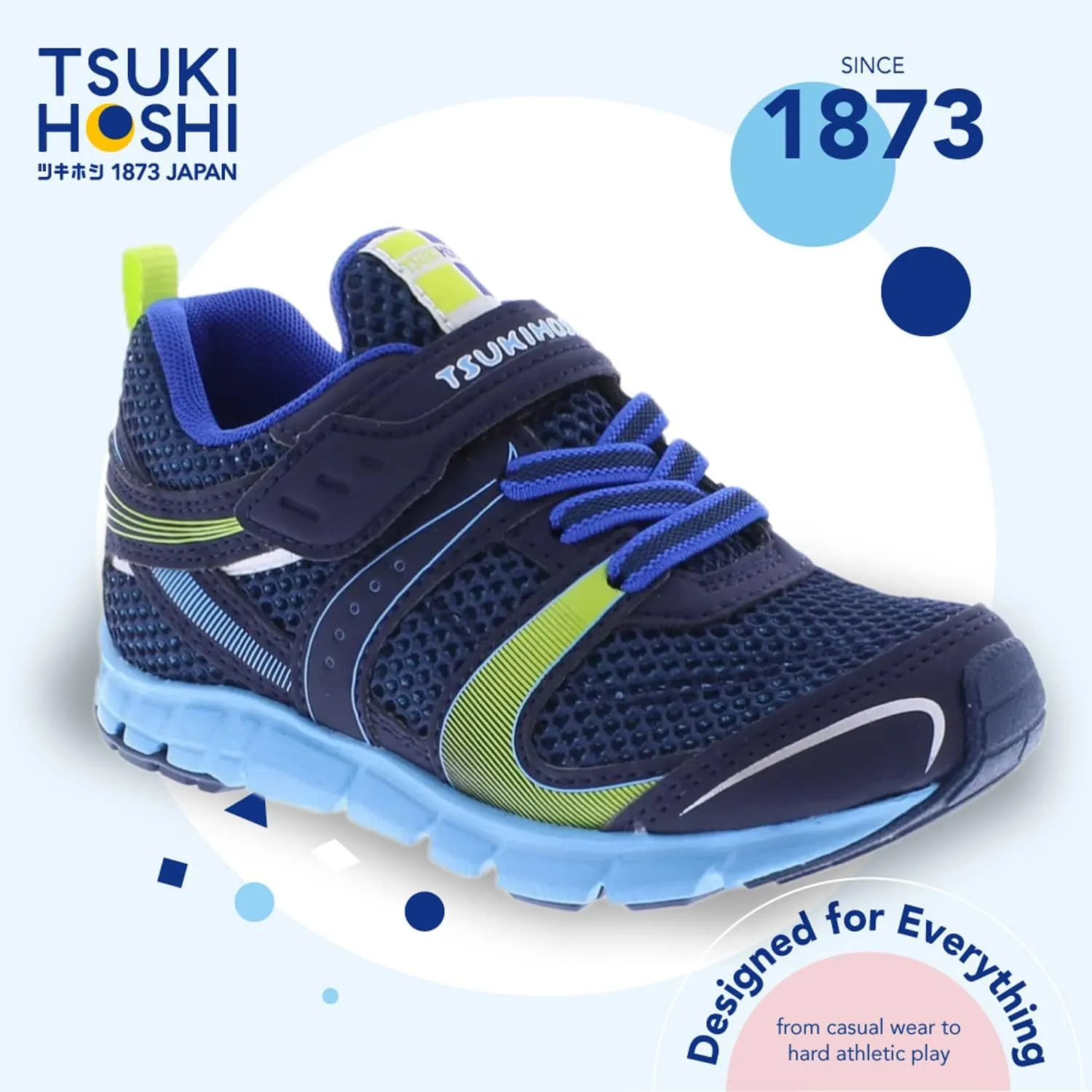 TSUKIHOSHI Boy's Youth Velocity (Little Big Kid) Sneaker