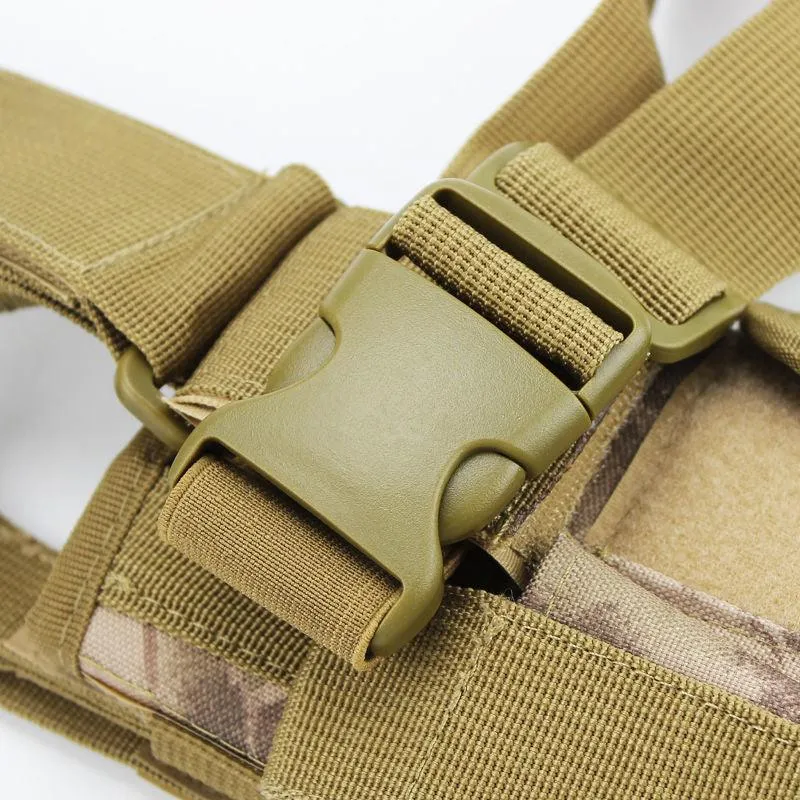 Étui de jambe tactique Tornado, vert olive
