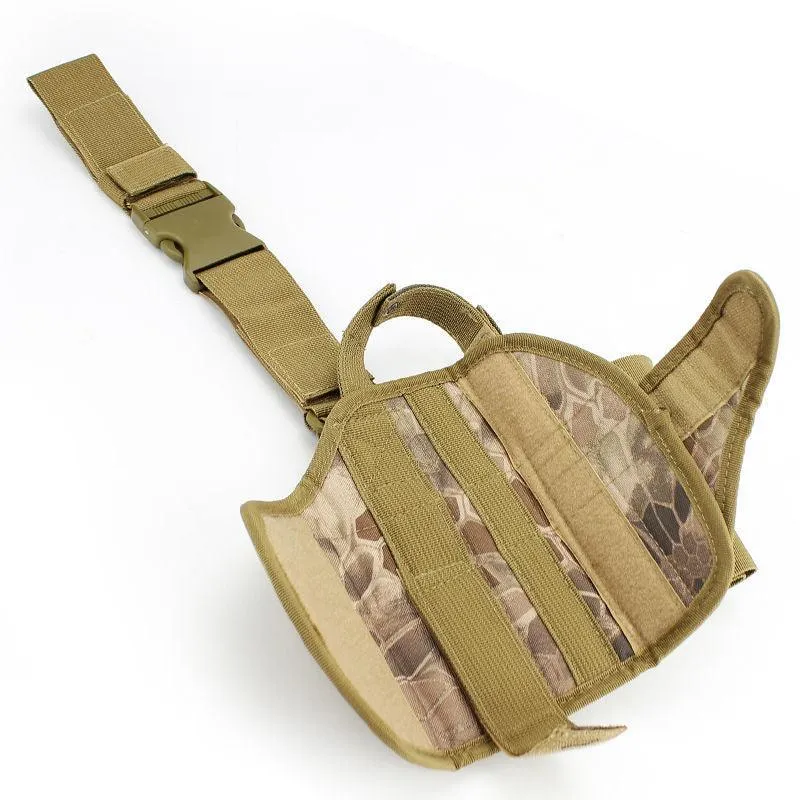 Étui de jambe tactique Tornado, vert olive
