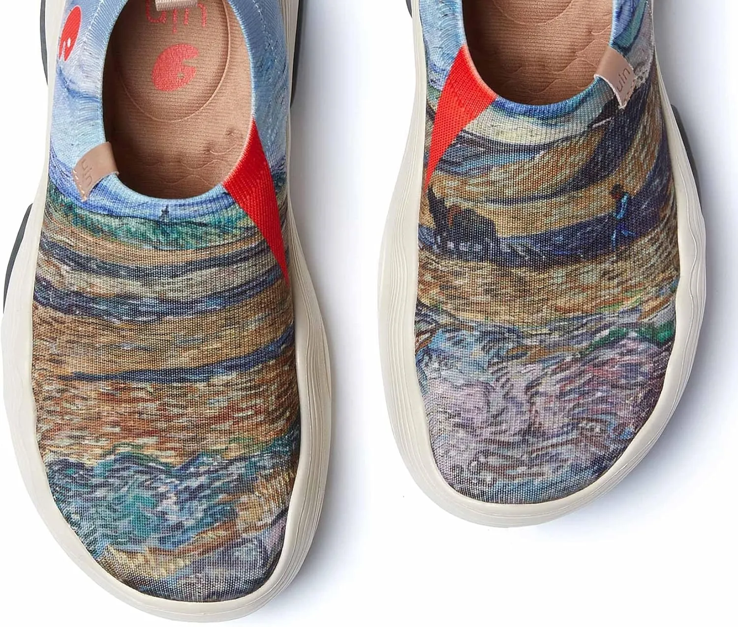 UIN Art Master Women's Art Travel Shoes Slip On Loafers Comfort Lightweight Fashion Sneaker