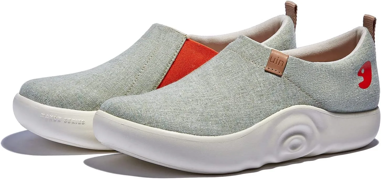 UIN Women's Walking Shoes Art Travel Slip On Casual Lightweight Fashion Sneaker Toledo Ⅹ