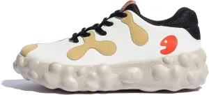 UIN Women's Walking Travel Shoes Slip On Casual Lightweight Wide Toe Chunky Fashion Sneaker Figueras