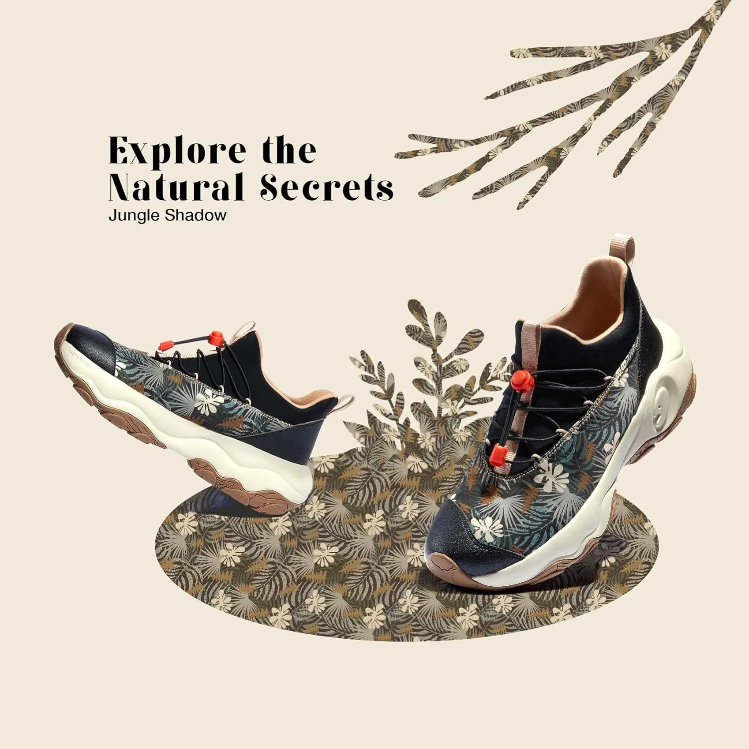 UIN Women's Walking Travel Shoes Slip On Outdoor Non-Slip Lightweight Comfort Hiking Sneaker Cazorla
