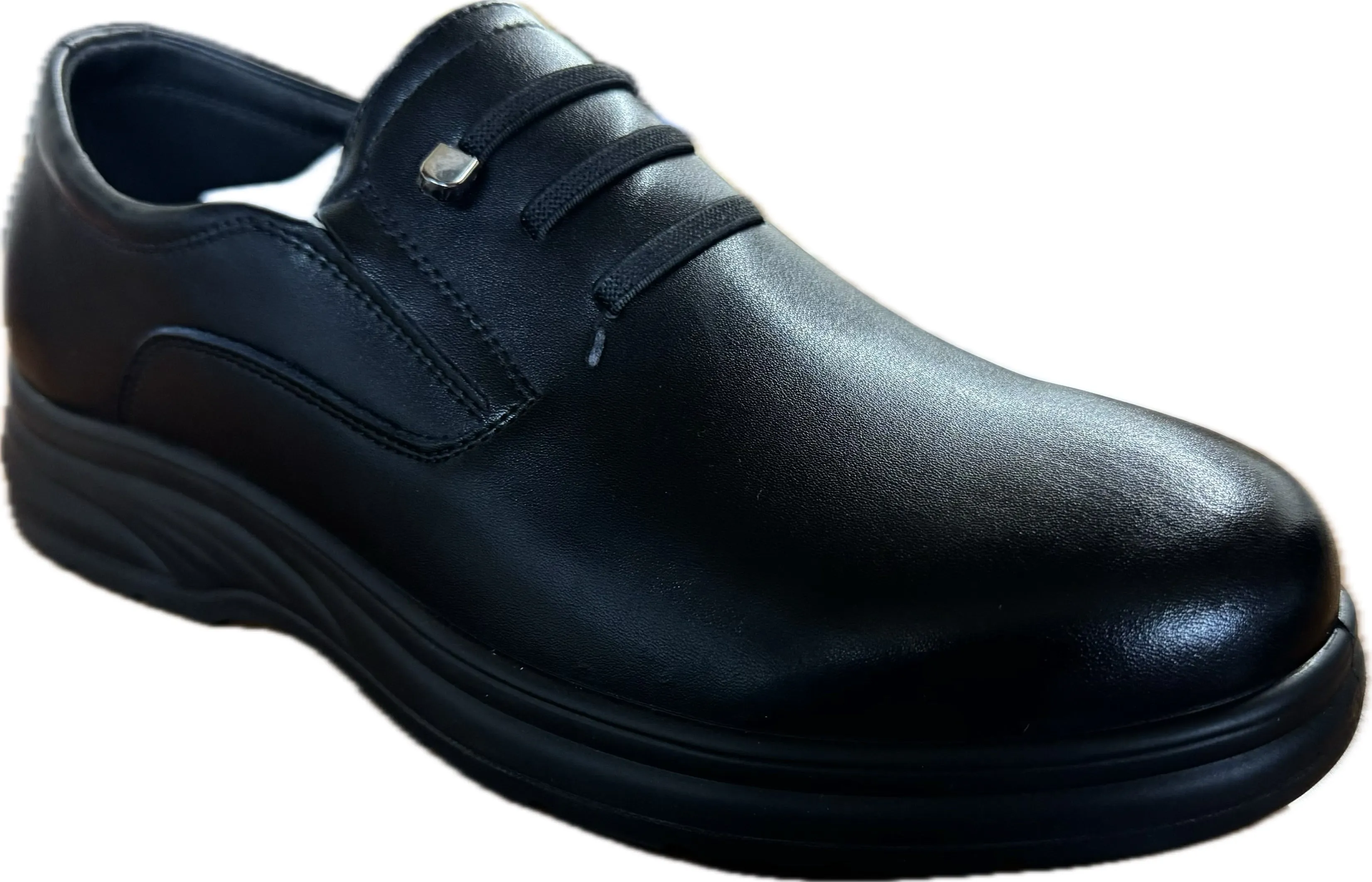 Unisex Men and Women Slip-resistant Work Shoe Leather slip on 2889