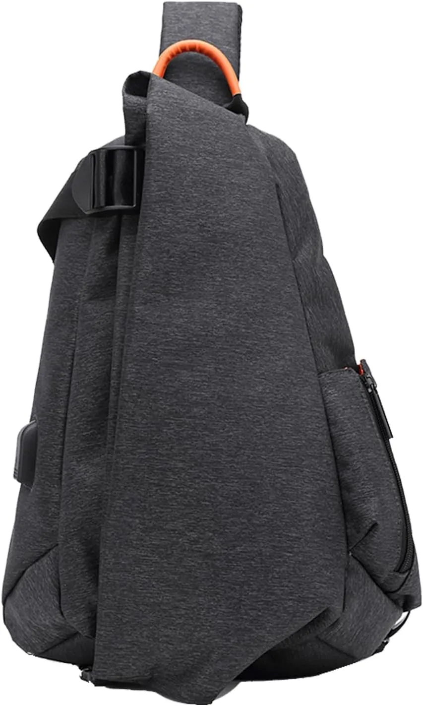 UnisexAdult Small Crossbody Messenger Bag Durable Chest Handbag Sling Crossbody Backpack