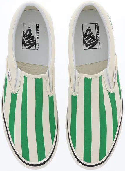 Vans Classic Slip On 98 DX (Anaheim Factory) OG White/OG Emerald/Big Stripes