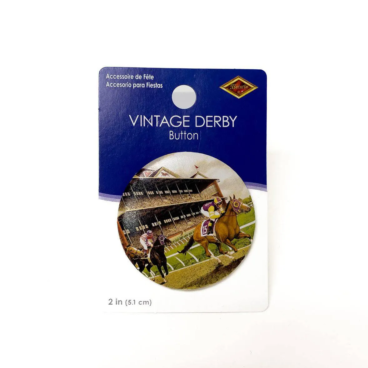 Vintage Derby Button